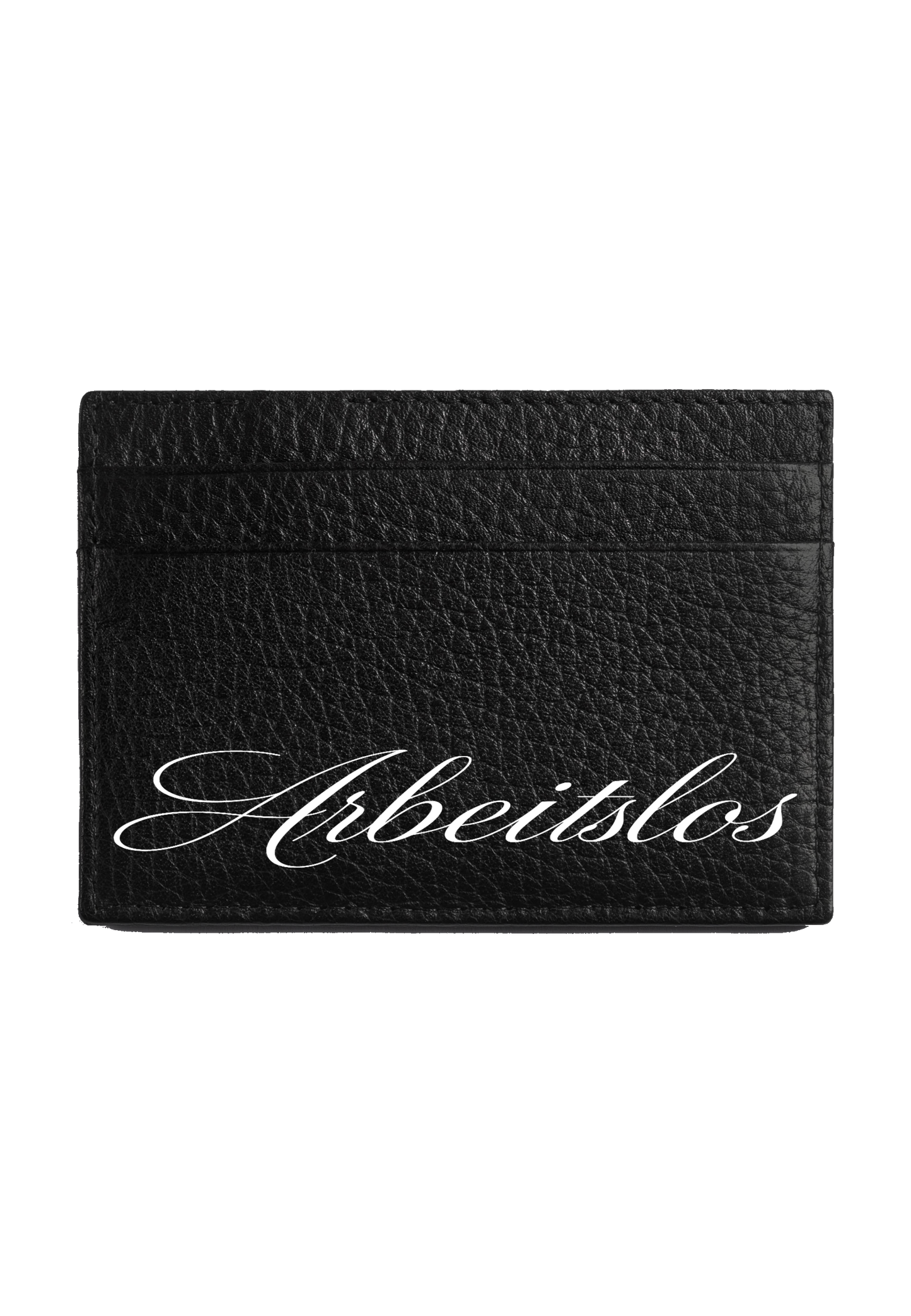 Arbeitslos Cardholder Leder