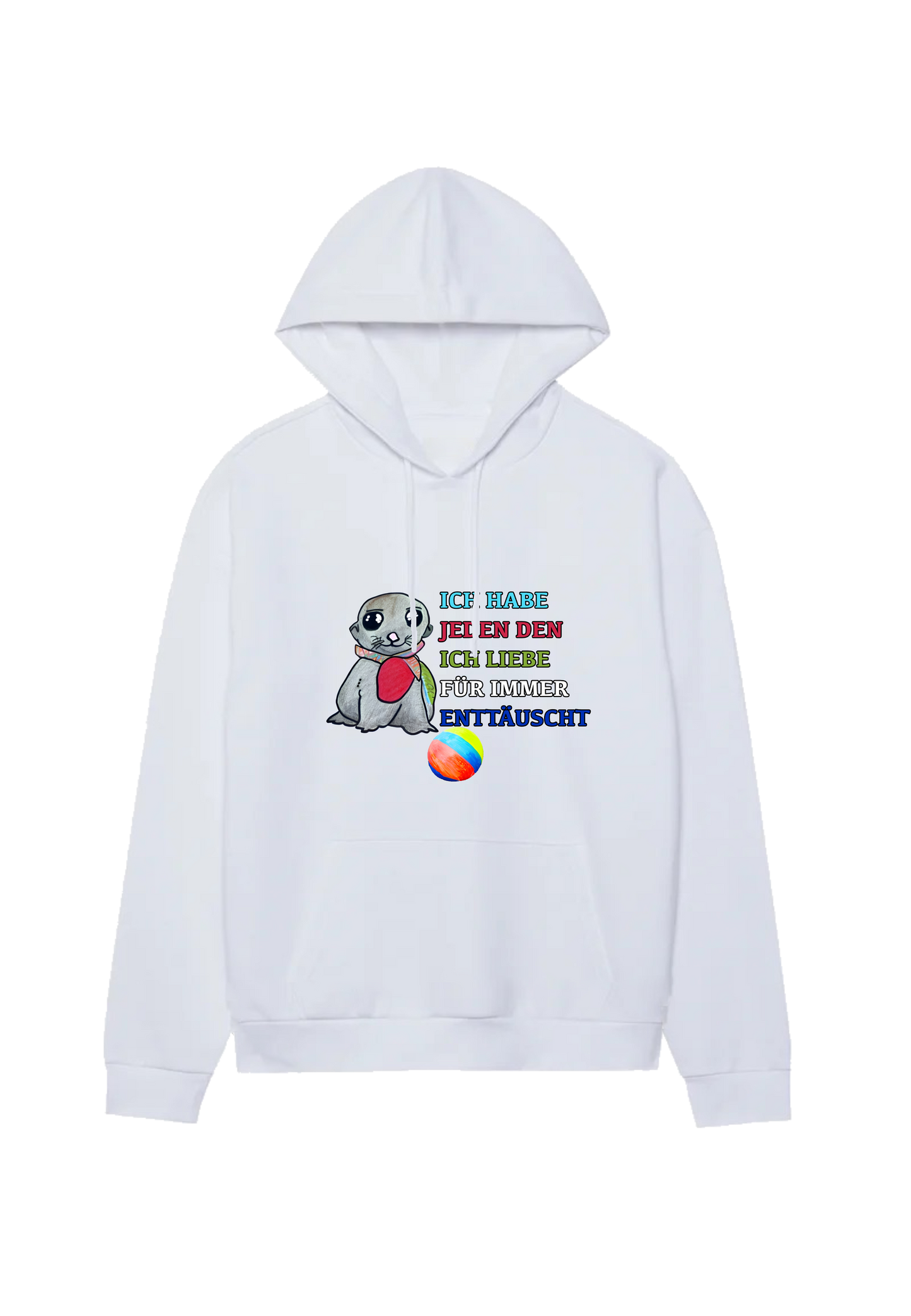 JEDEN ENTTÄUSCHT HOODIE