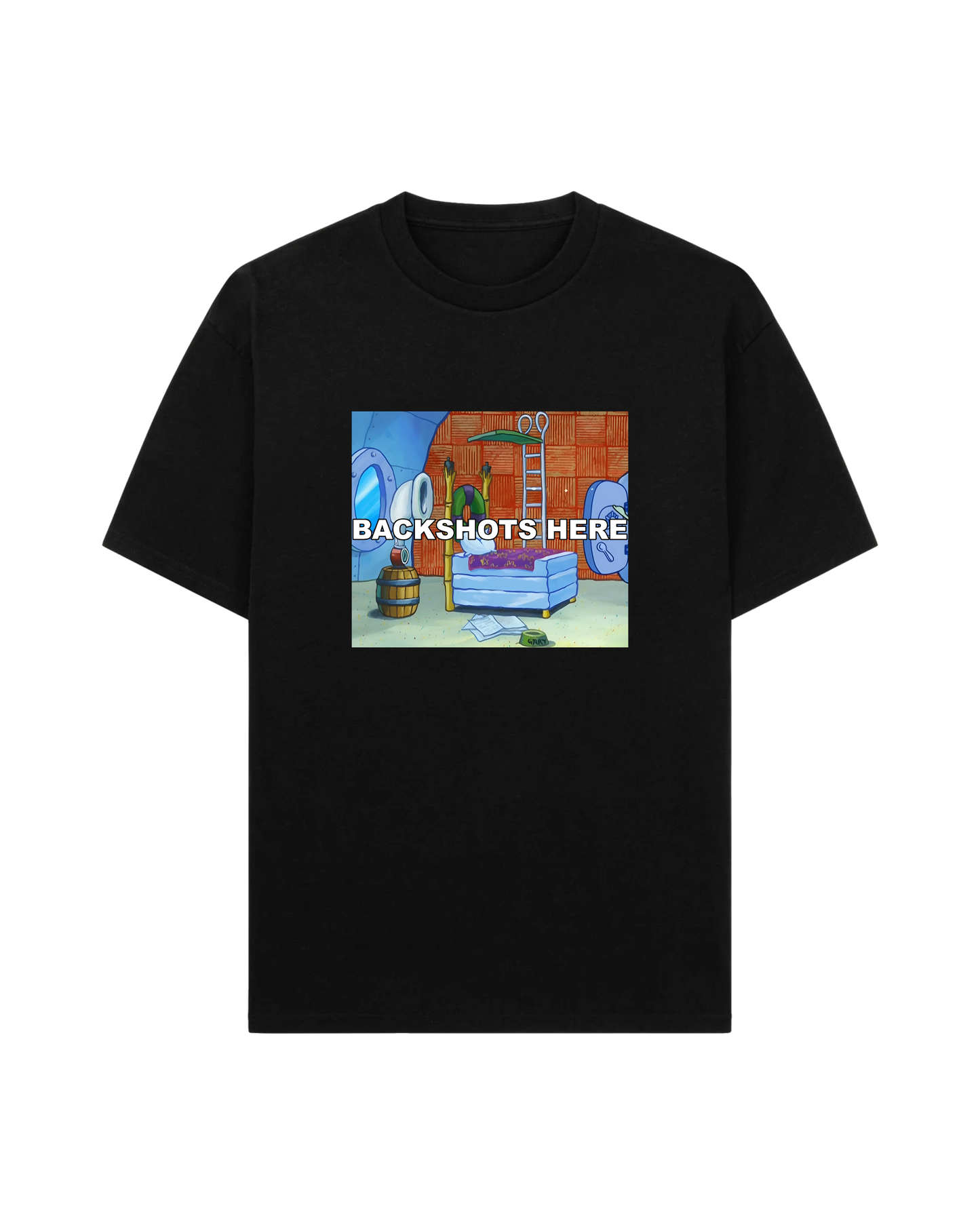 BACKSHOTS SPONGEBOB TEE