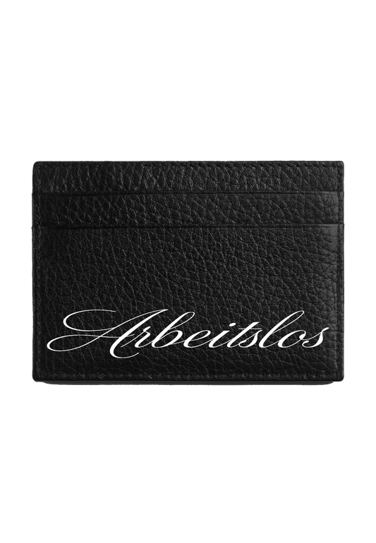 Arbeitslos Cardholder Leder