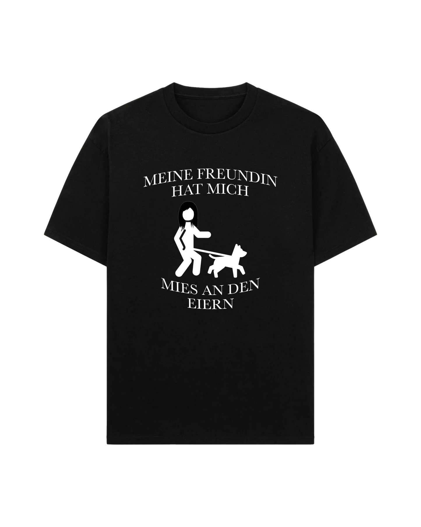 MEINE FREUNDIN BLACK HAIR TEE