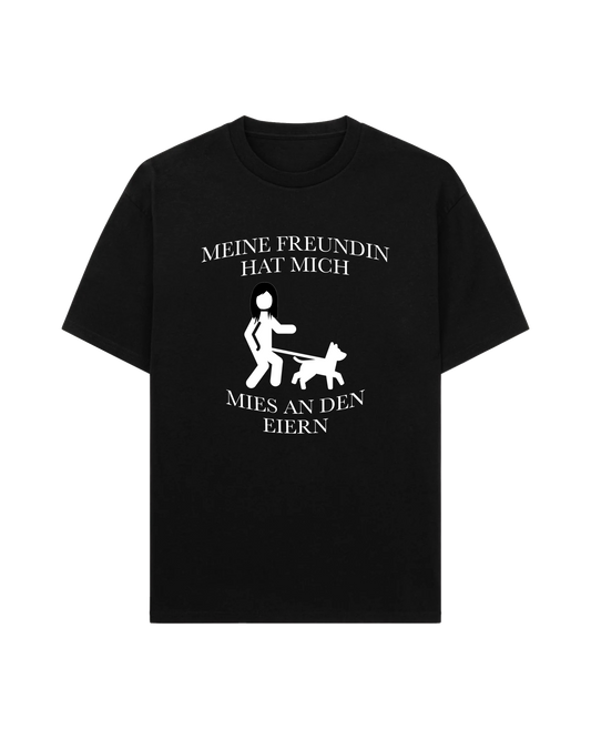 MEINE FREUNDIN BLACK HAIR TEE