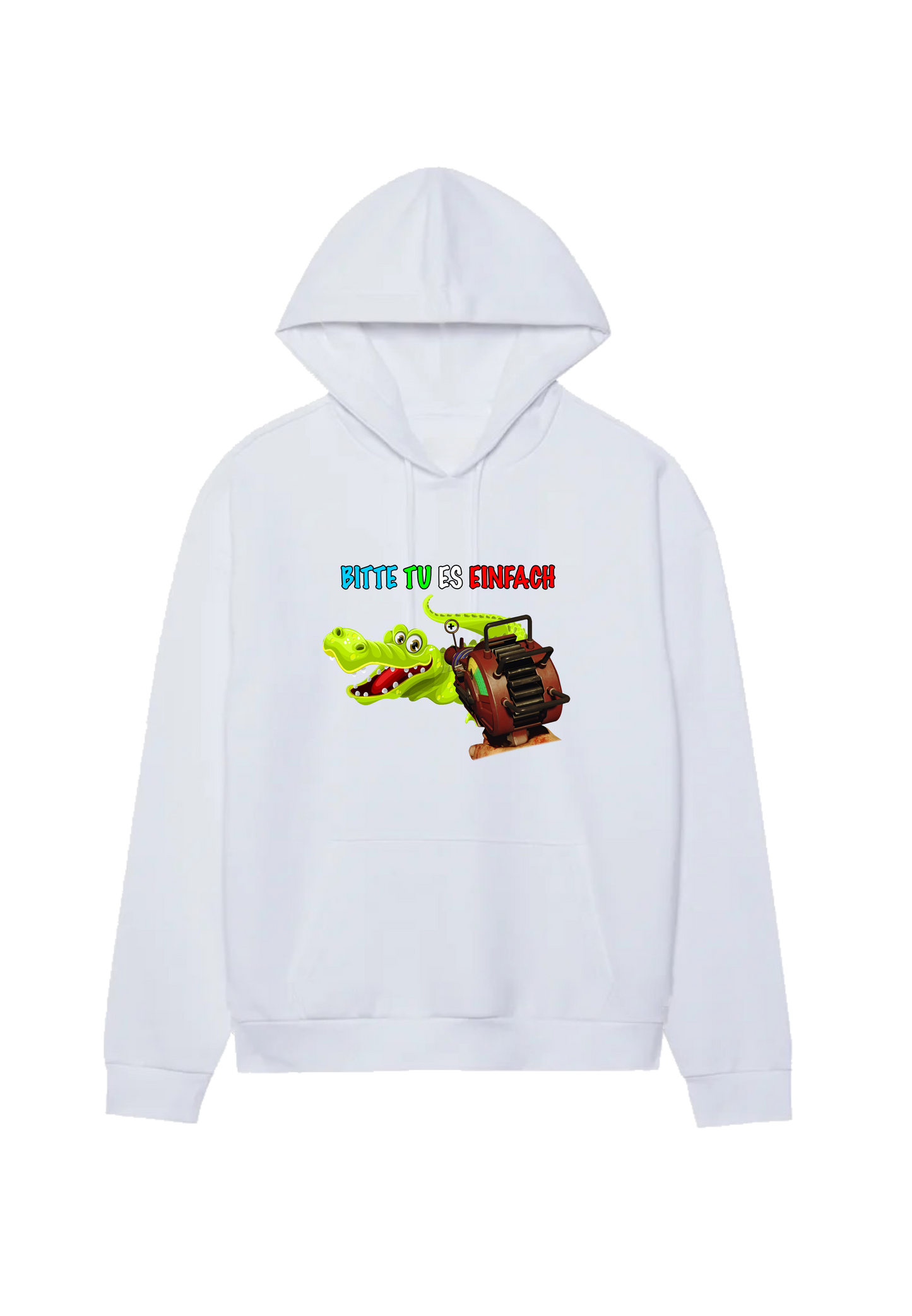 BITTE TU ES EINFACH HOODIE