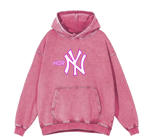 HORNY BLUE PINK HOODIE