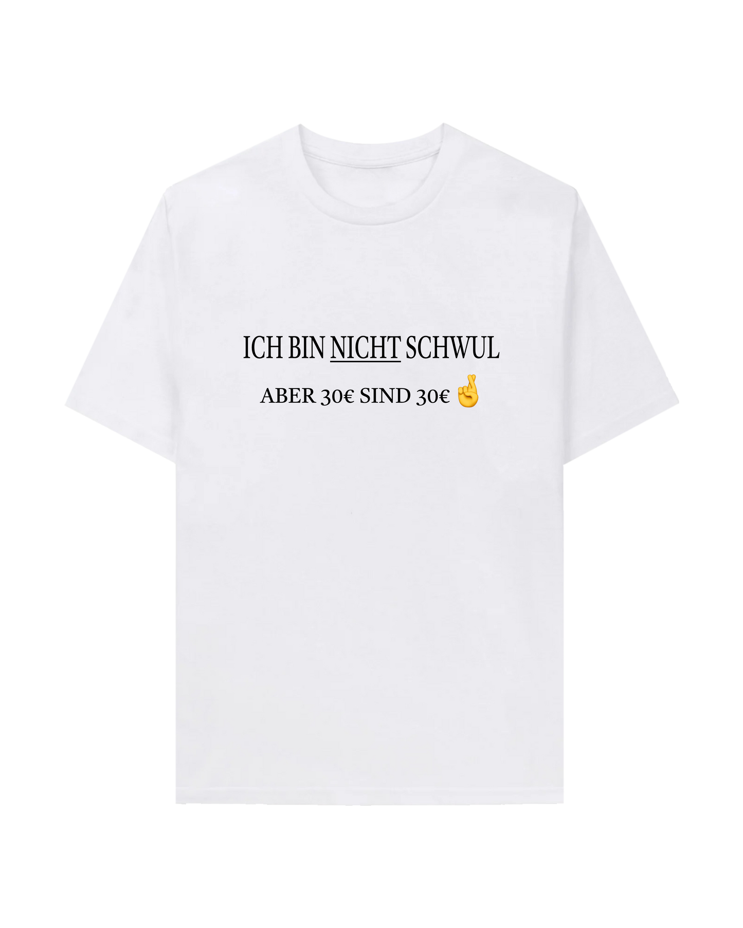 ICH BIN NICHT SCHWUL TEE