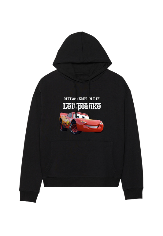 MIT 200KMH IN DIE LEITPLANKE HOODIE