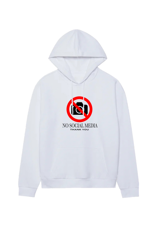 NO SOCIAL MEDIA HOODIE